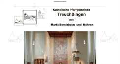 Desktop Screenshot of marienkirche-treuchtlingen.de